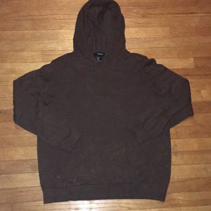 Brown/dark olive green hoodie!